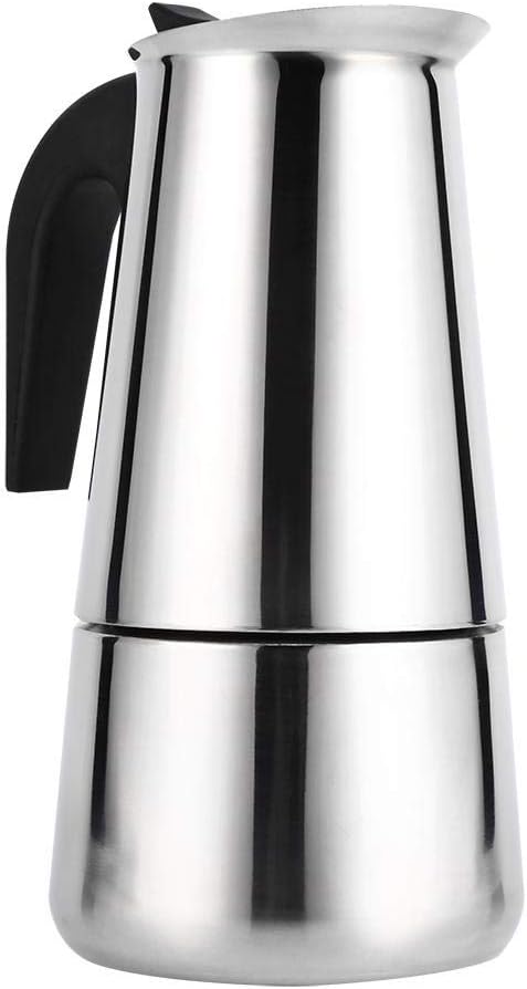 Asixx Stainless Steel Coffee Maker, Perfect for Home or Office, 4 Sizes (450ml)