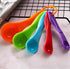 5 Pcs Colorful Plastic Measuring Spoons, Kitchen Accessories for Baking Coffee Tea, 1/2.5/5/7.5/15ml