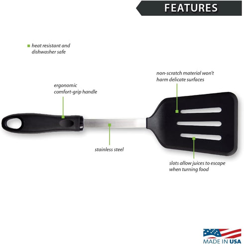 RADA 13 Non-Scratch Slotted Turner