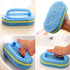 Cleaning Brush for Bathroom Tiles Kitchen Bathtub Toilet All Purpose Sponge Brush with Ergonomic Handle