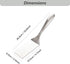 Professional Stainless Steel Lasagna Server, 10.0 inch Multi-Uses Spatula Cake Server, Pie Server Spatula, Cake & Pancakes Cutter Serving Spatulas, Ergonomic Handle, Mirror Polish & Dishwasher Safe by Voltology