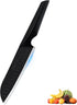 7" Chef Knife, Ultra Thin High Carbon Stainless Steel Santoku Knife for Kitchen, Professional for Family & Restaurant