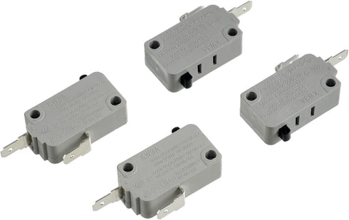 BOJACK Microwave Oven Door Switch KW3A - 16A 125/250 V Door Interloc (Pack of 2 pcs Normally Close and 2 pcs Open