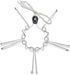 Display Buddie Adjustable Wall Plate Hanger for Oval Square Round Rectangle Displays, Steel with Silicone Hooks