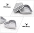 3pcs Heart Pudding Mold Cake Making Tray, Non-stick Heart Cake Pan, Donut Molds, Baking Supplies