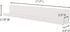 Command Picture Ledge, 21" Floating Shelf with Adhesive Strips, Quartz, Damage Free Hanging, 1 Ledge & 10 Strips