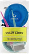 Colortrak Hair Dye Bowl Caddy, Includes Center Caddy Pole and Three Color Coded Bowls with Brushes