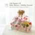 Macrame Storage Baskets, Handmade Woven Decorative Box for Organizing Countertop and Shelf