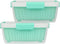 shopwithgreen 2 Pack 68oz Berry Keeper Containers, Removable Drain Colanders for Fresh Fruit and Vegetable Storage