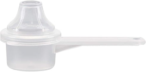 Plastic Measuring Scoop with Funnel, The Scoopie (6.5 cc | 1 1/3 Teaspoon | 6.5 mL) for Powders and Spices