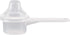 Plastic Measuring Scoop with Funnel, The Scoopie (6.5 cc | 1 1/3 Teaspoon | 6.5 mL) for Powders and Spices