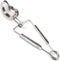 Stainless Steel Snail Escargot Plate, Thickened Dishes with 12 Compartment Holes and Tong Set