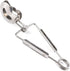 Stainless Steel Snail Escargot Plate, Thickened Dishes with 12 Compartment Holes and Tong Set