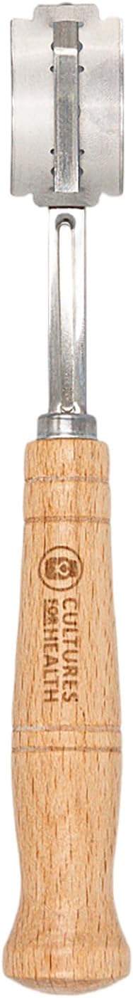 Cultures For Health Premium Bread Lame - Artisan Sourdough Scoring Tool with Precision Blade, Comfortable Handle