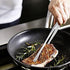 12-Inch Professional Kitchen Tweezers Tongs - Stainless Steel Long Tongs for BBQ and Plating