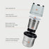 Secura Electric Coffee Grinder and Spice Grinder with 2 Stainless Steel Blades and Removable Bowls