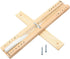 Sauna Hourglass Sand Timer, Beech Wood 15 Minutes Accurate Hour-Glass, Rotating Wooden Hour Glass (White Sand)
