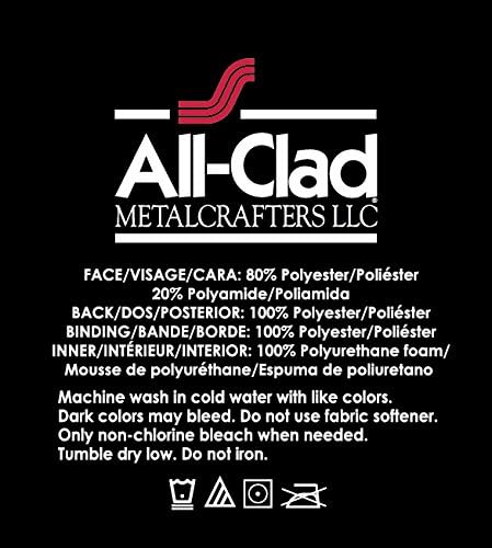 All-Clad Premium Reversible Dish Drying Mat, 16" x 28", Pewter, Ultra-Absorbent, No Condensation, 1 Pack