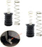 2 Sets Drain Trap Seal Spring Pull Rod Switch Rubber Plug Valve Replacement for Twin Tub Washer Dryer