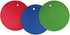 Better Kitchen Products Set of 3 Large Silicone Pot Holders, Hot Pads, Trivets - 7 Inch, Blue, Lime Green, Red