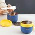 Spoons,17oz 3pcs (3) Overnight Oat Containers with Lids and Reusable Plastic Portable Stainless Steel Yogurt Breakfast