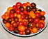 Harley Seeds 30 10 This is A Mix Cherry Tomato Mix Seeds Varieties Heirloom Non-GMO, Black, Lucky Tiger, Yellow Red