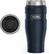 THERMOS Stainless King Vacuum-Insulated Stainless Steel Tumbler - 16oz, Midnight Blue -