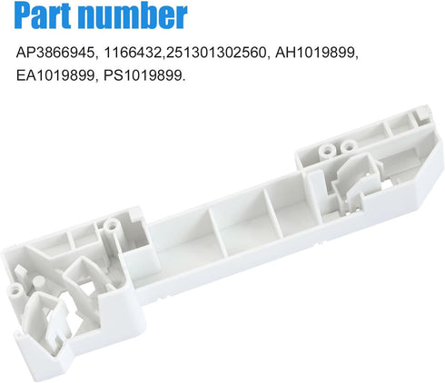 WB06X10610 Microwave Latch Board - Microwave Parts for Haier Hotpoint GE, Replaces AP3866945, White