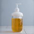 reCAP Mason Jar Pump Lid Soap and Condiment Dispenser | Regular Mouth | Natural | Made in The USA | Leak-proof