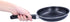 AUNMAS Nonstick Frying Pan, MIni Stainless Steel Cooking Pan with Thickened wall, Skillet Cookware for Induction Cooker Gas Stove, Three Size for Choose, Black(25CM) by AUNMAS