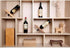 Black Walnut Single Wine Bottle Holder Stand - Self-Balancing Countertop Wine Rack for Dining Table (1PCS)