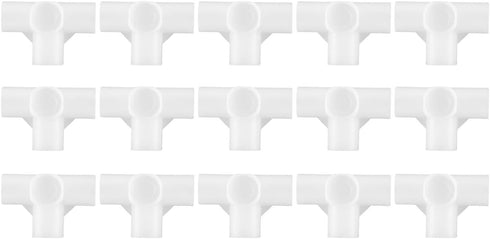 uxcell Shoe Rack Accessories Connectors, 16mm Inner Diameter for Repair Assembled Wardrobe