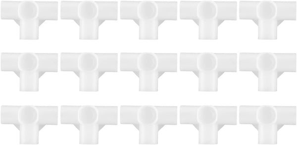 uxcell Shoe Rack Accessories Connectors, 16mm Inner Diameter for Repair Assembled Wardrobe