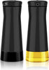 Aelga Black Oil And Vinegar Dispenser Set - 2 Pack Oil Dispenser