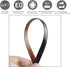 Wicker Repair Material, Flat Synthetic Rattan Weaving Plastic for Chair Table Storage Basket Repair (Coffee Gradient B)