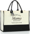 HODREU Gigi Mimi Grandma Nana Granny Mama Weekend Tote Bag for Women Personalized