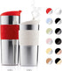 Bodum 11068-01 Vacuum Travel Mug, Small, Black, 0.35 L, 1 Count
