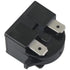 QP2-4R7 4.7 Ohm Refrigerator PTC Starters 3 Pin Refrigerator Compressor Relay Replacement for Mini Fridges and Coolers(Black)