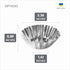 Muffin Cups for Kitchen Baking 2.36 Inch - 30 Pcs Metal Egg Tart Molds, Reusable Mini Tart Tins and Cupcake