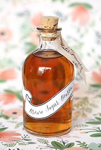 Nakpunar Boston Round Clear Glass Bottle with Cork, 8.5 Oz. - Ideal for Oils, Wedding Favors, and Bath Bubbles
