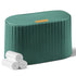 GILIF Mini Desktop Trash Can with Lid, Tiny Press Type Garbage Can with 90pcs Trash Bags for Countertop Waste