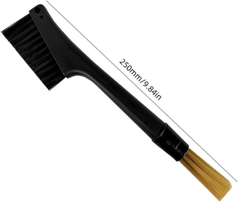 Coffee Machine Cleaning Brushes 2Pcs, Detachable Dusting Bar for Espresso Coffee Machine Grinder Cleaning