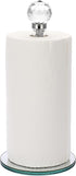 Sumnacon Paper Towel Holder,Crystal Free Standing Paper Towel Roll Holder for Bathroom Bling