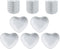 Heart-shaped Multipurpose Ceramic Sauce Dish Seasoning Dishes Sushi Dipping Bowl Appetizer Plates Serving Dish Saucers Bowl(Set of 20) by SOCOSY