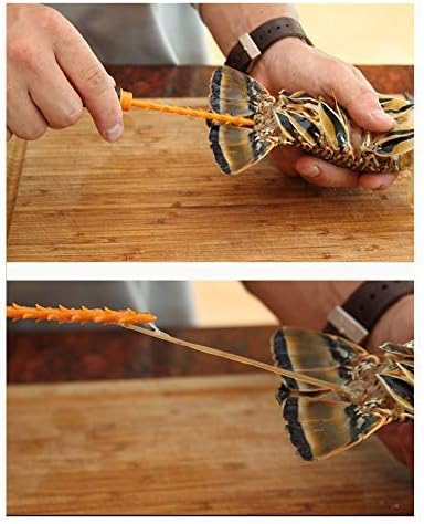 D Vein Lobster Deveiner Tool - Simple to Use Cleaner for Divers and Lobster Lovers with Crackers, Picks, Kits