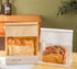 Pack of 50 Paper Bread Bags, Large Bakery Storage Bags with Window for Home Sourdough Bread Packaging