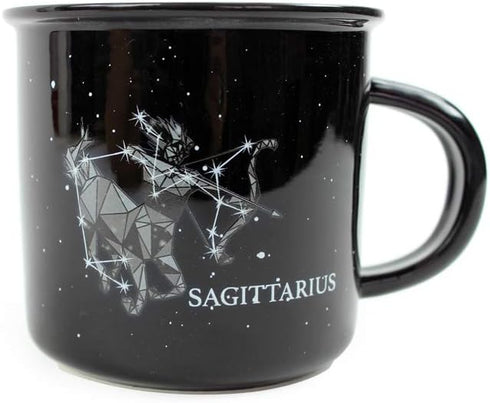 SAGITTARIUS Ceramic Mugs - 13.5 oz Coffee & Tea Mug, Astrology Horoscope Cups with Personality Traits Inside