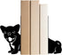 Book Ends, 1 Pair Cute Dog Metal Bookends, Creative Decorative Book Holders