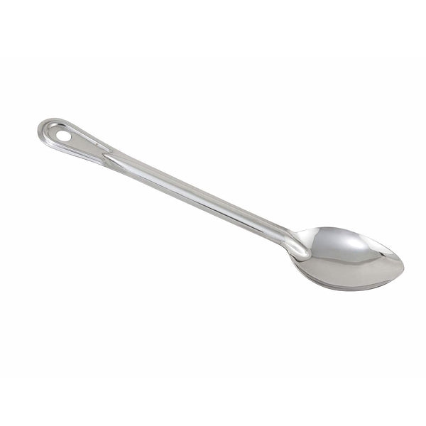Winco BSOT-13 Solid Stainless Steel Basting Spoon, 13-Inch, Medium