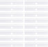 24pcs Vertical Blind Repair Vane Savers, Plastic Repair Tabs and Clips for Vertical Blinds Replacement Slats, White